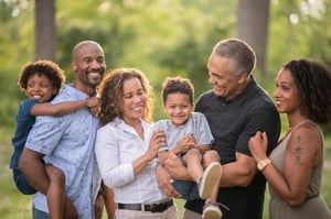 Men(1)_Women(2)_Boys(2)_Multiethnic_30s-40s_FamilyGathering_OutdoorPark